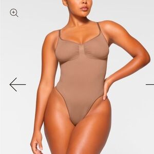 SKIMS Tan Bodysuit XL